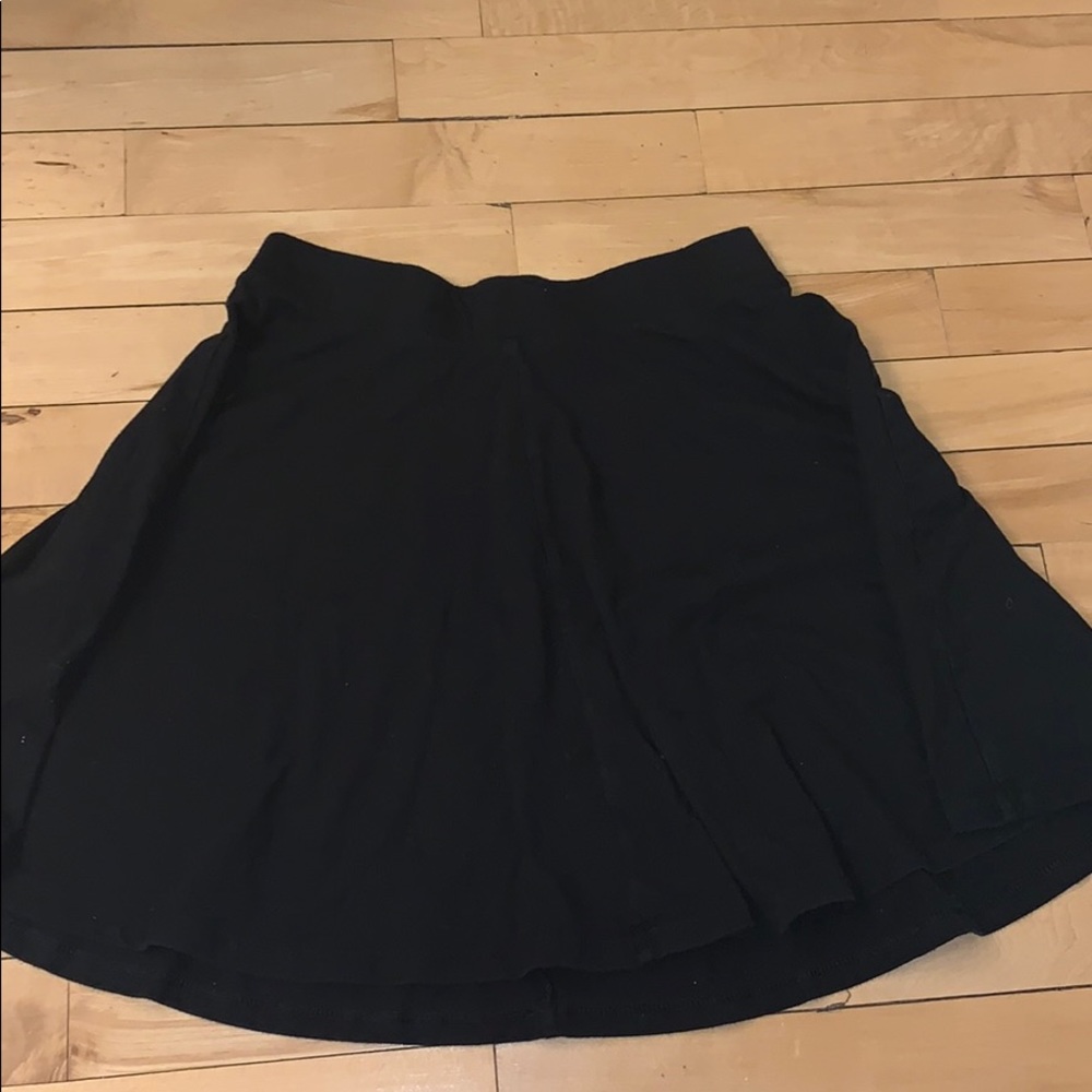 Black Skater Skirt